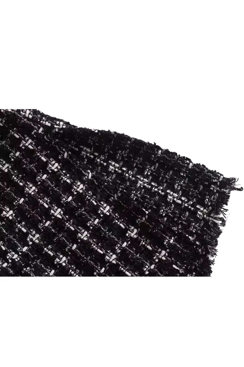 'Audrey' Collared Plaid Jacket