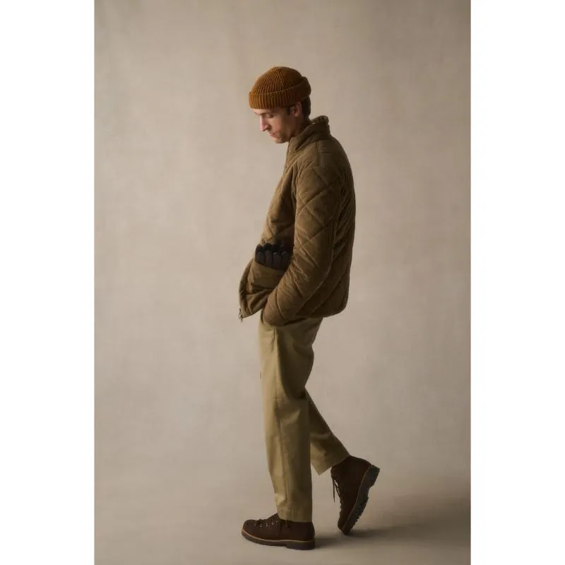 Barbour Cord Liddesdale Mens Quilted Jacket - Fossil