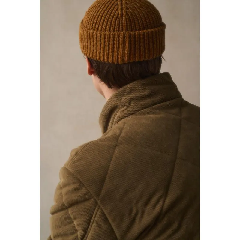 Barbour Cord Liddesdale Mens Quilted Jacket - Fossil