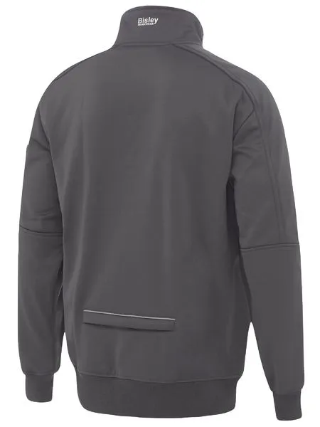 Bisley Work Fleece 1/4 Zip Pullover with Sherpa Lining (BISBK6924)