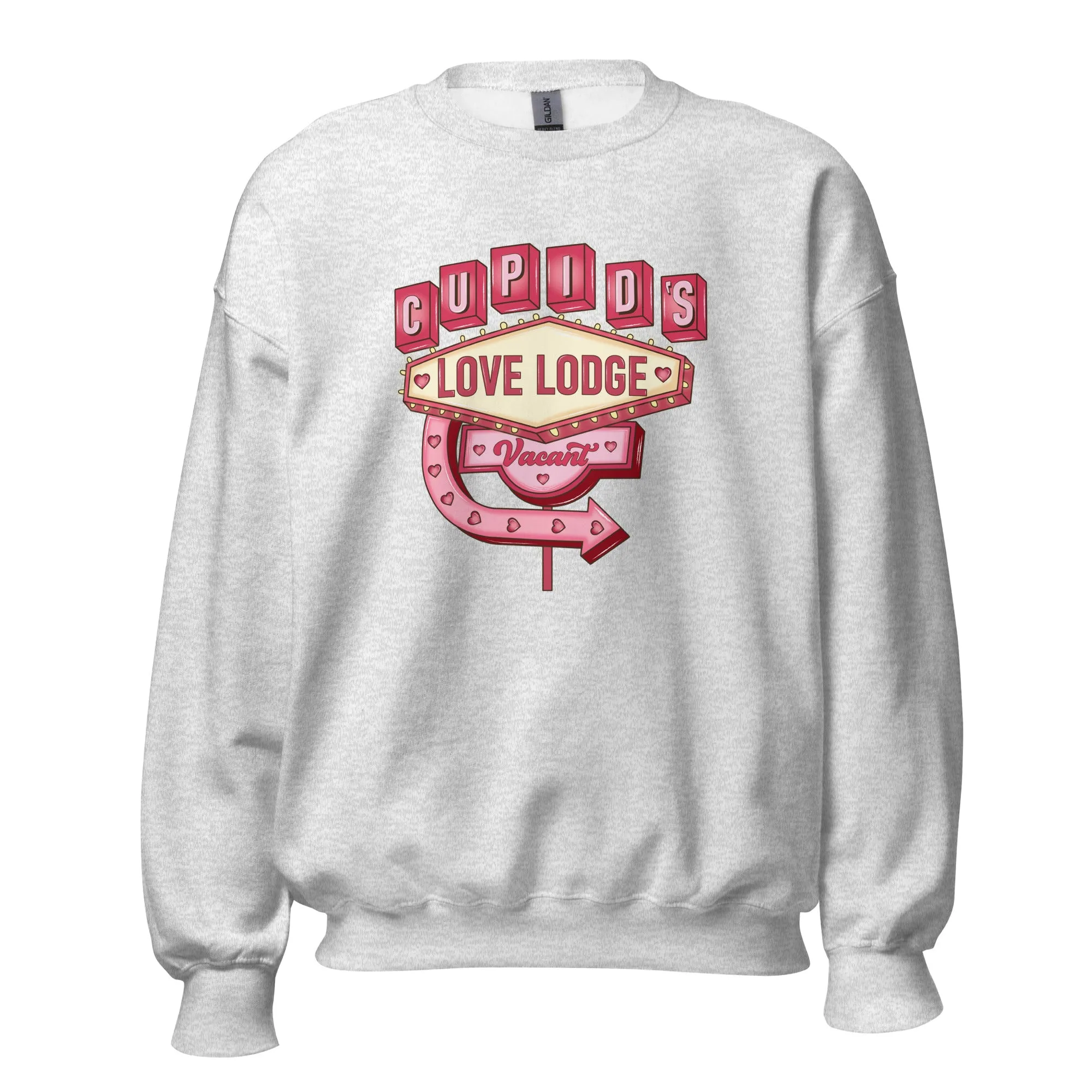 Cupid’s Love Lodge - Valentine’s Day Sweatshirt - Cozy & Stylish Love-Inspired