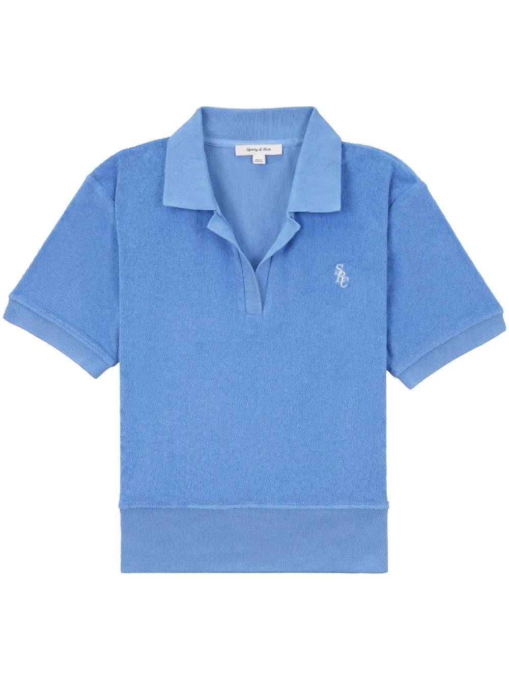 embroidered-logo polo shirt