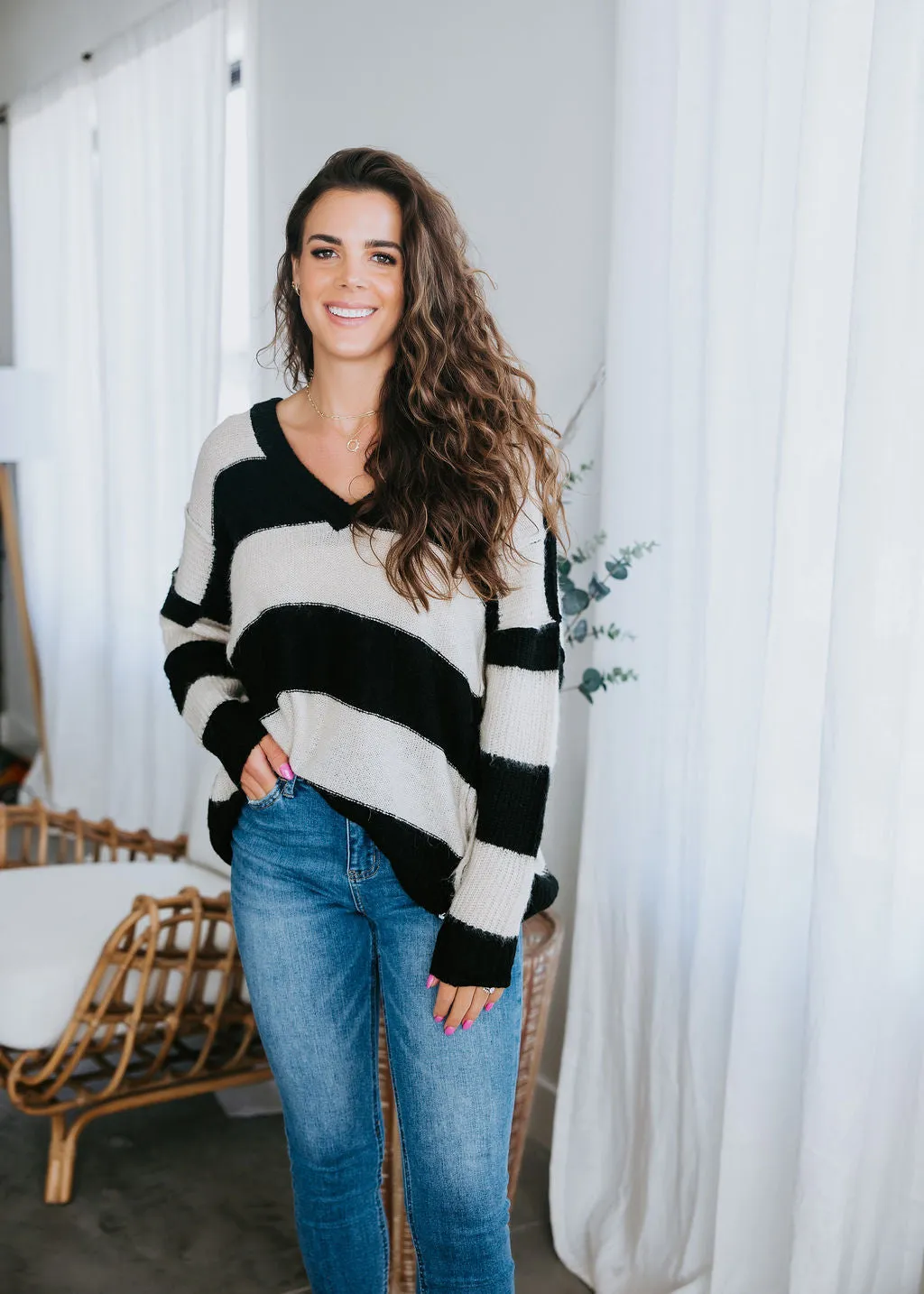 Esme Striped Sweater