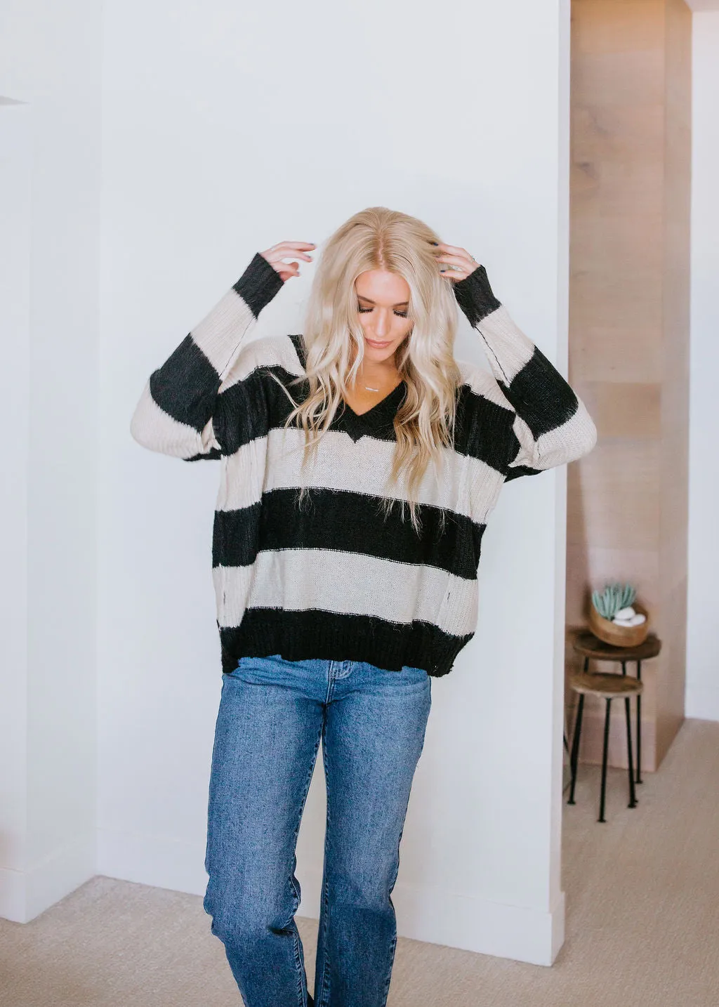 Esme Striped Sweater