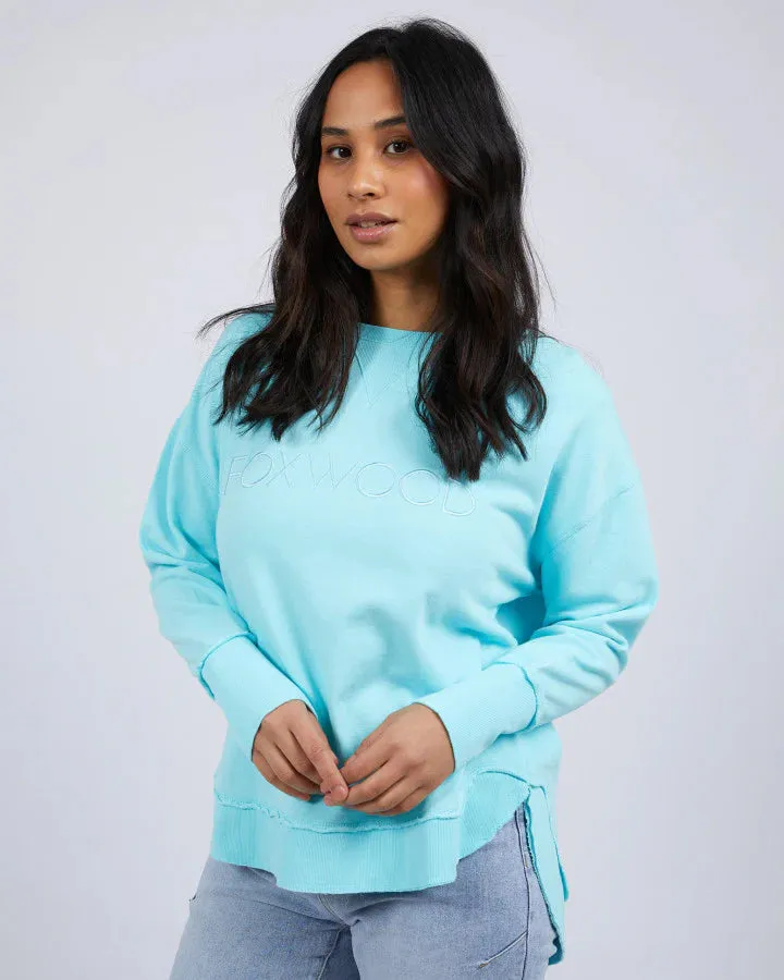 Foxwood Simplified Crew Light Blue