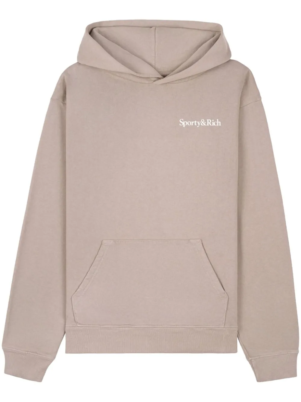 Health Is Wealth cotton hoodie