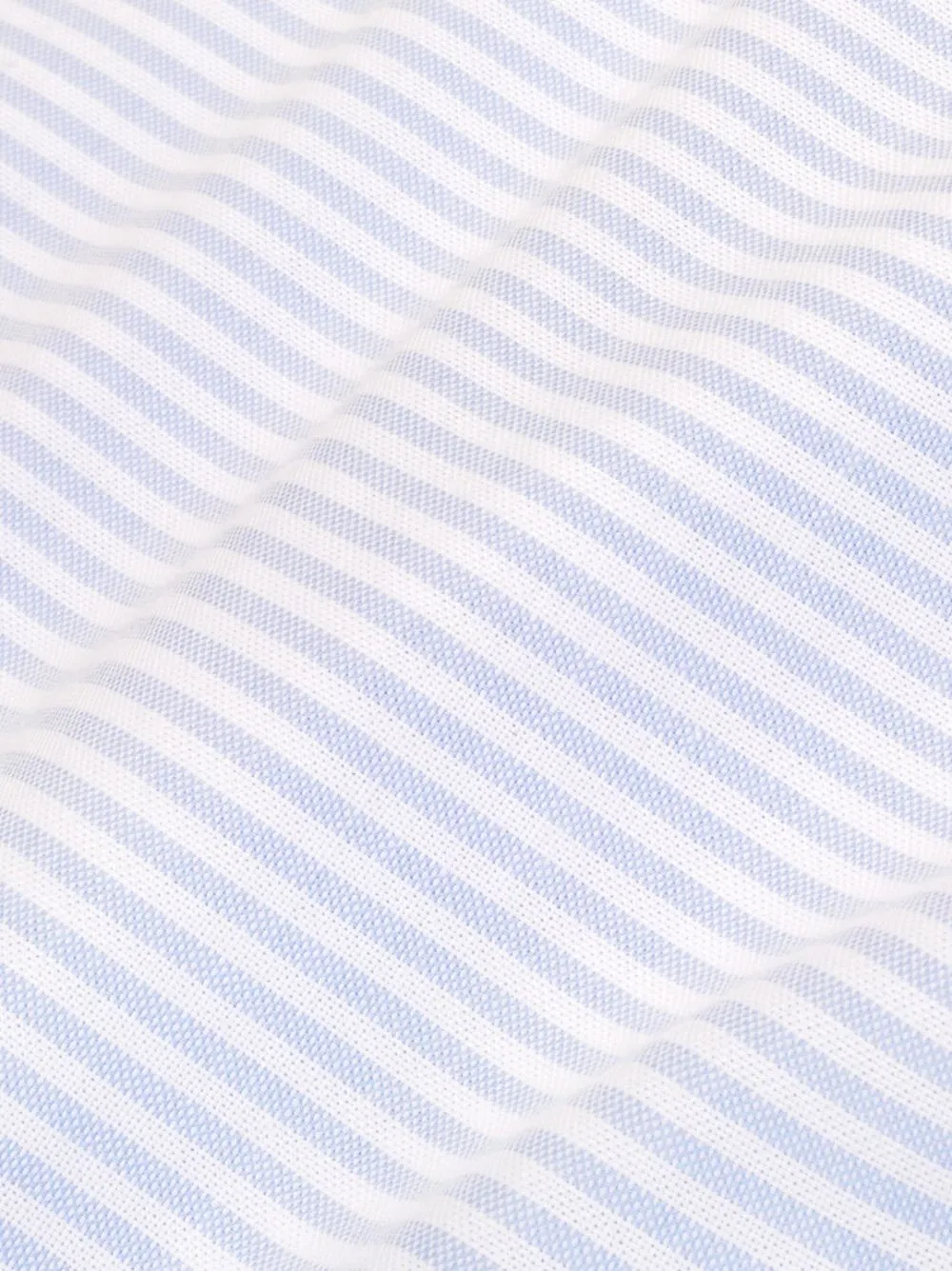 logo-waistband striped cotton shorts