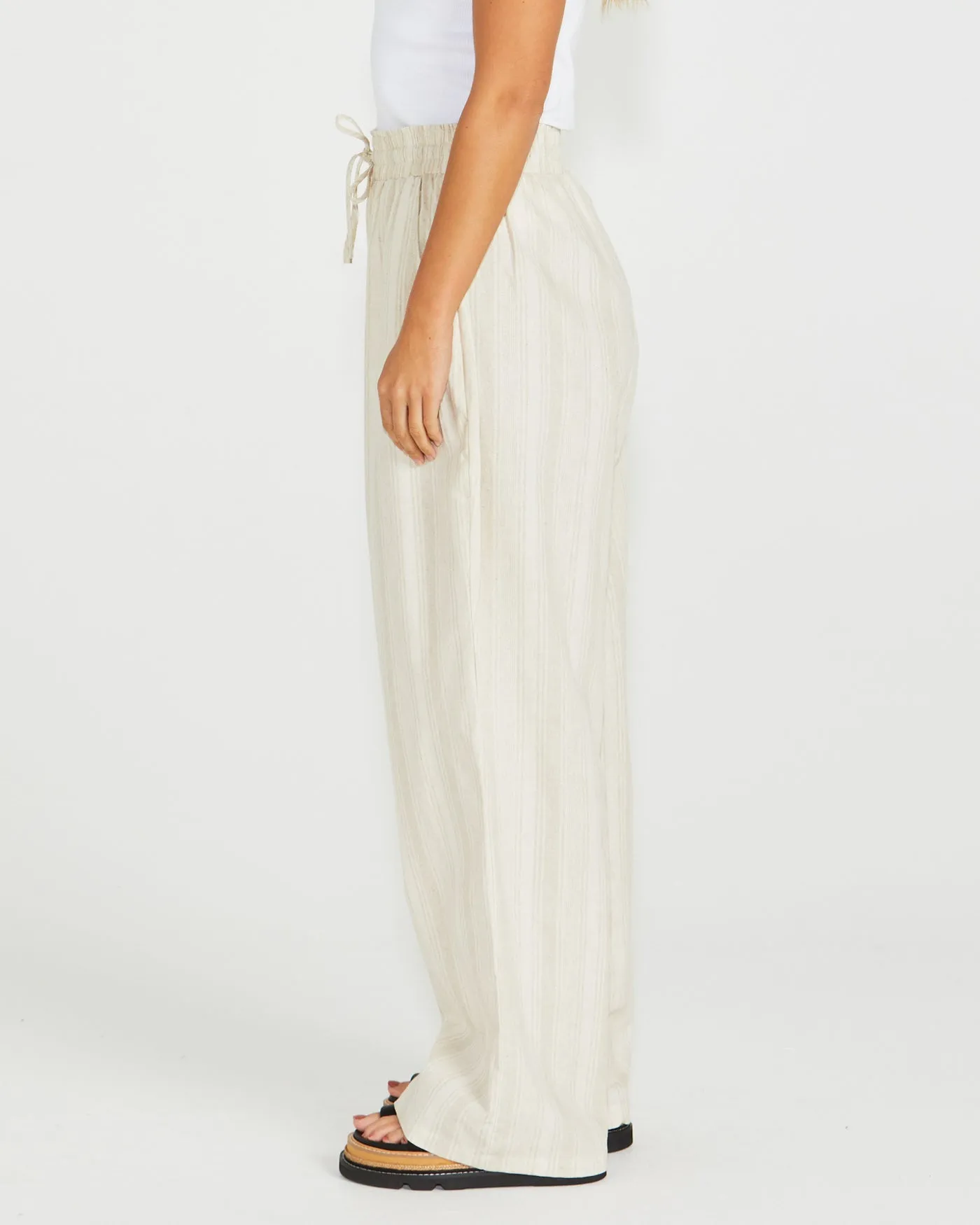 Odell Pant - Natural Stripe