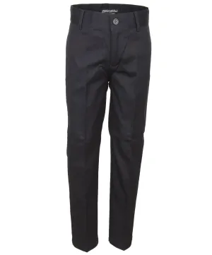 pants cotton slim fit - navy