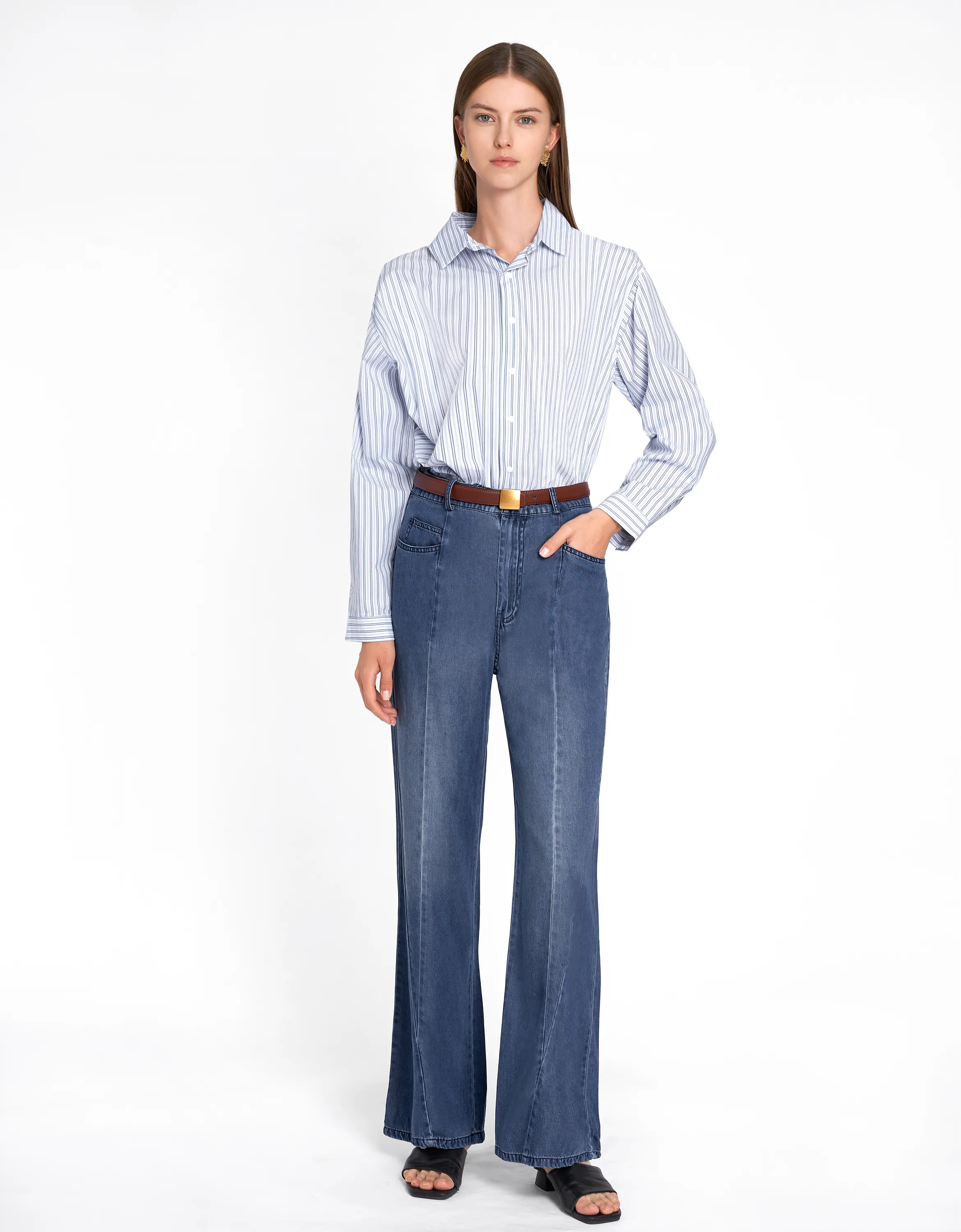 Slim Fit Denim Pants
