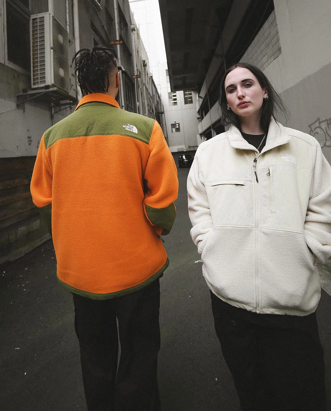 The North Face - Denali Ripstop Fleece Jacket - Off White