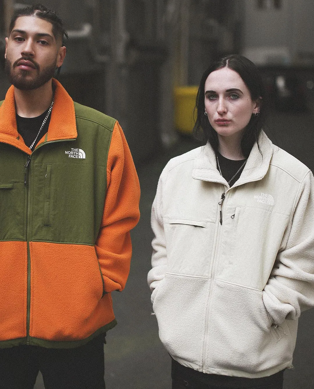 The North Face - Denali Ripstop Fleece Jacket - Off White