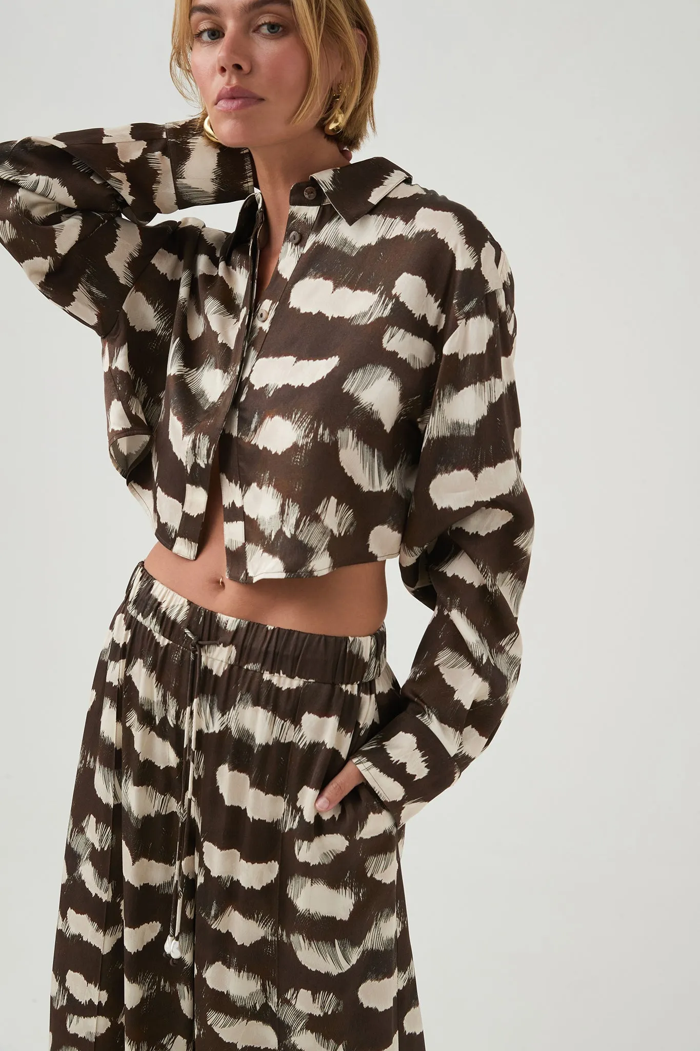 Willow Cropped Shirt